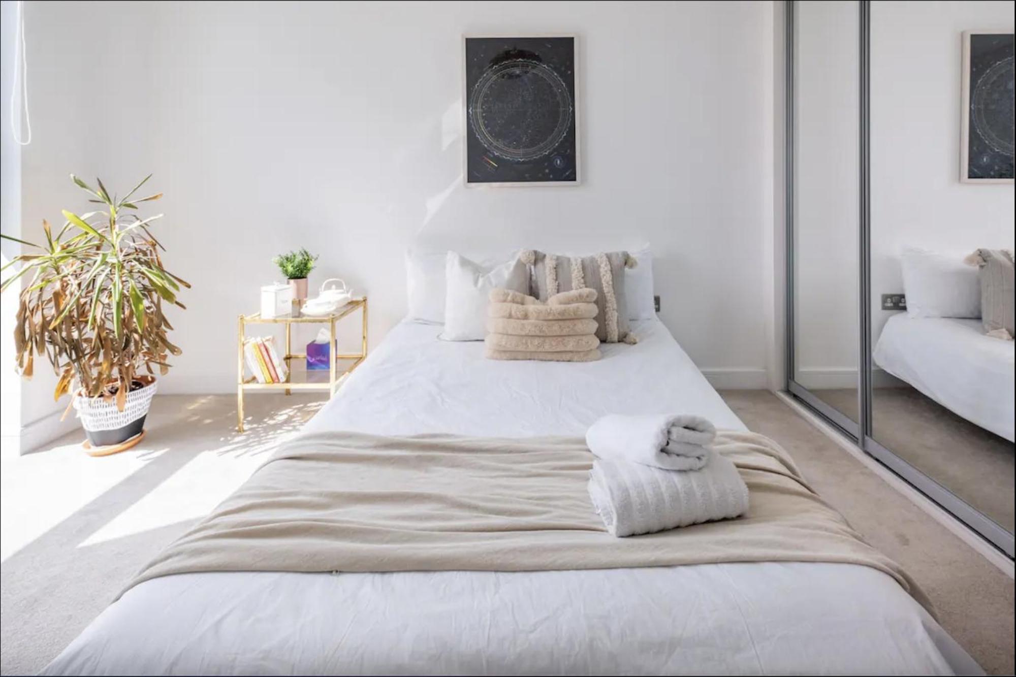 Scandi Style Flat In With Private Terrace Londra