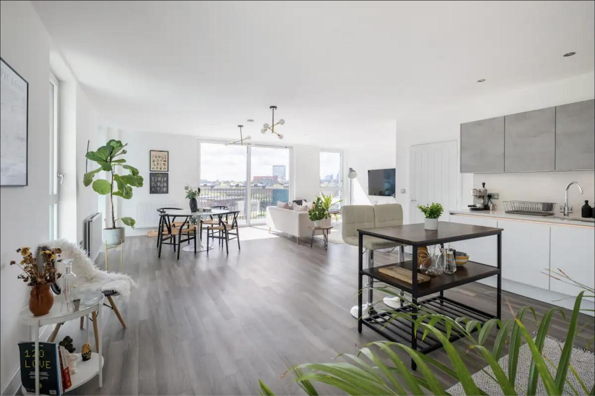 Scandi Style Flat In With Private Terrace Appartamento Londra