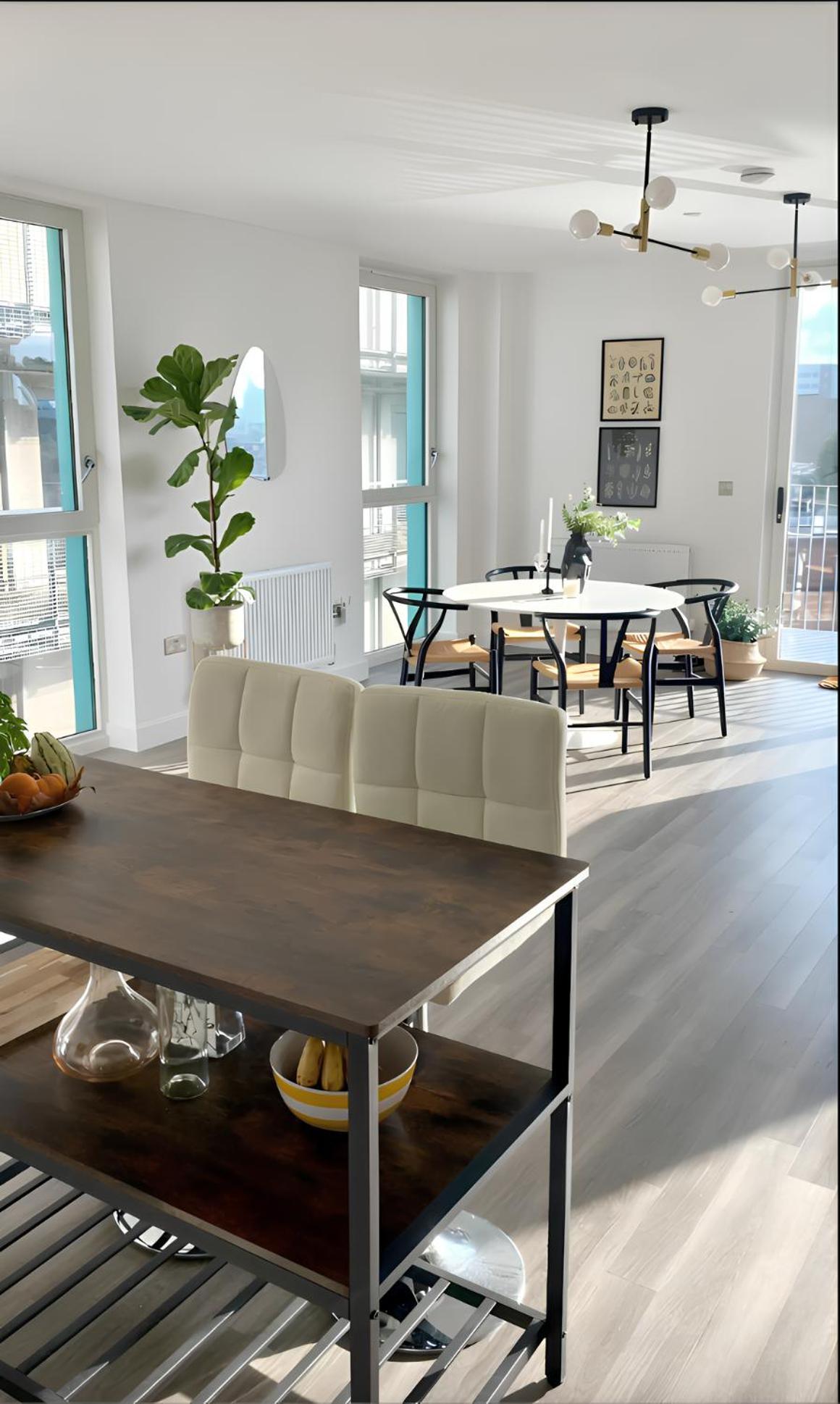 Scandi Style Flat In With Private Terrace Londra