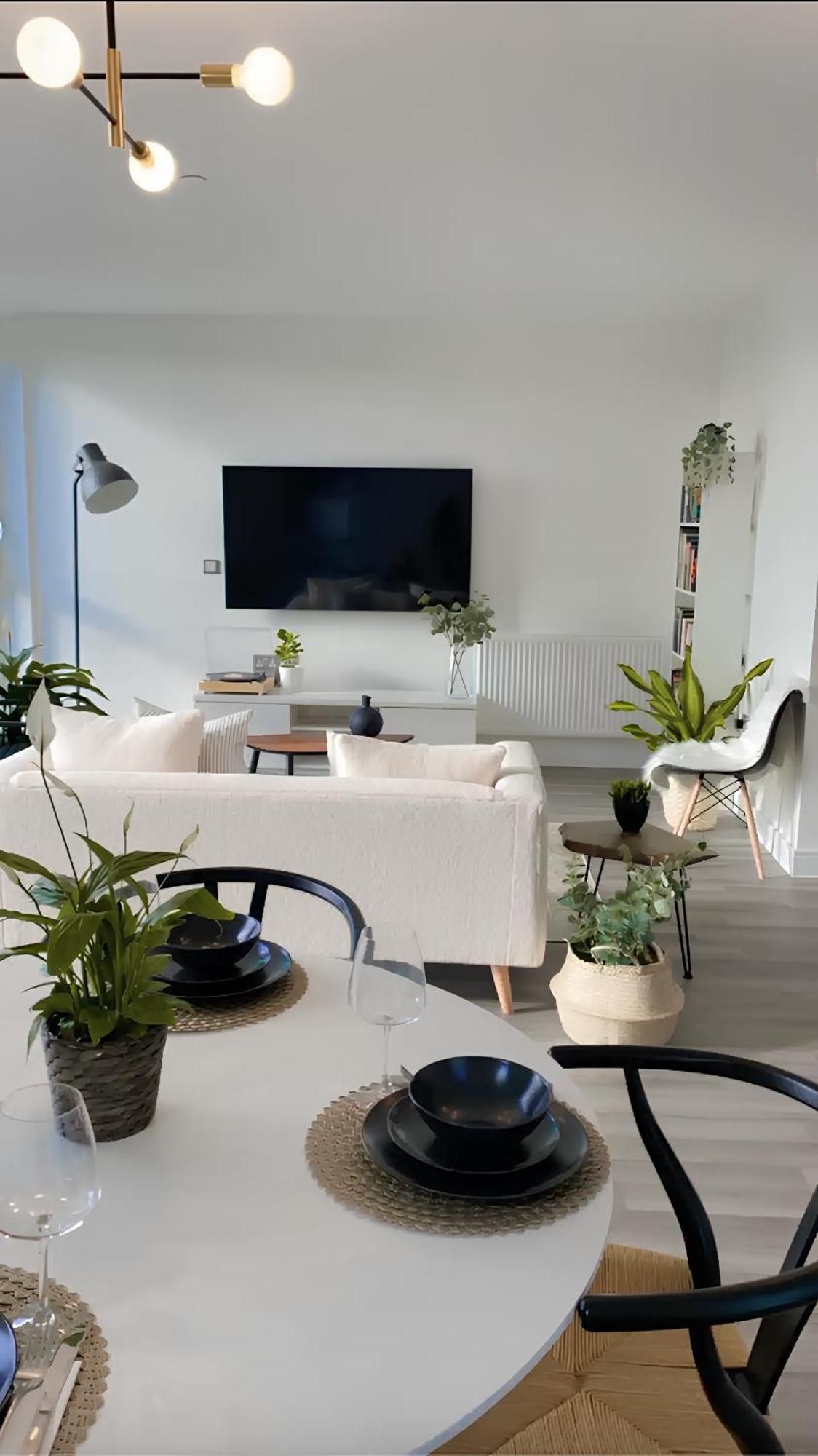 Scandi Style Flat In With Private Terrace Londra